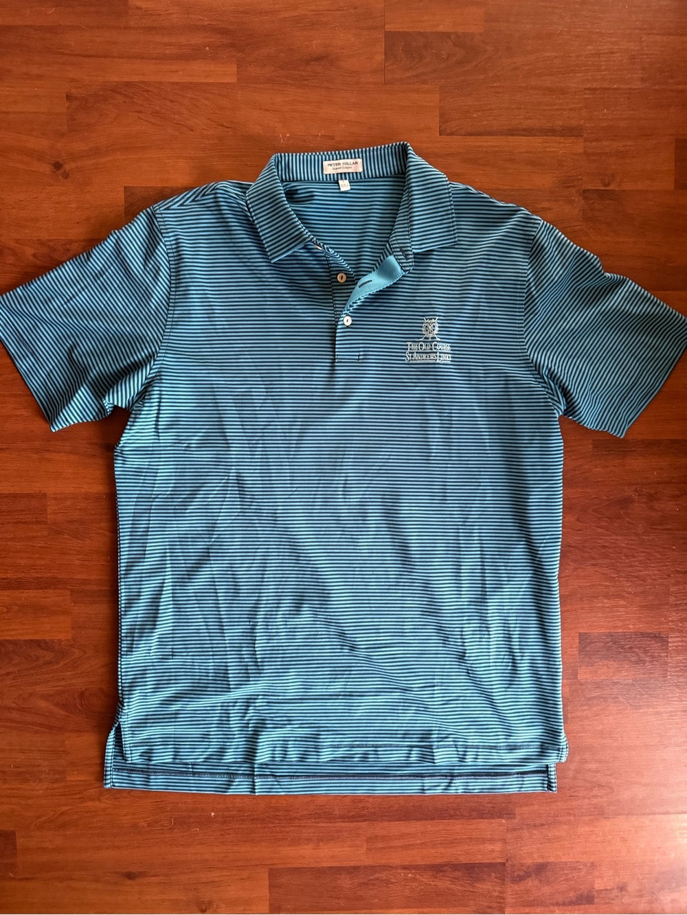 Peter Millar E4 Summer Comfort Polo St Andrew’s Old Course Striped